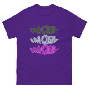 Camiseta Tres serps violeta
